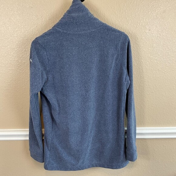 Nike Women Blue Size M Therma Dri Fit Top Training Warm Cozy Athleisure Tunic T3 - Picture 5 of 12